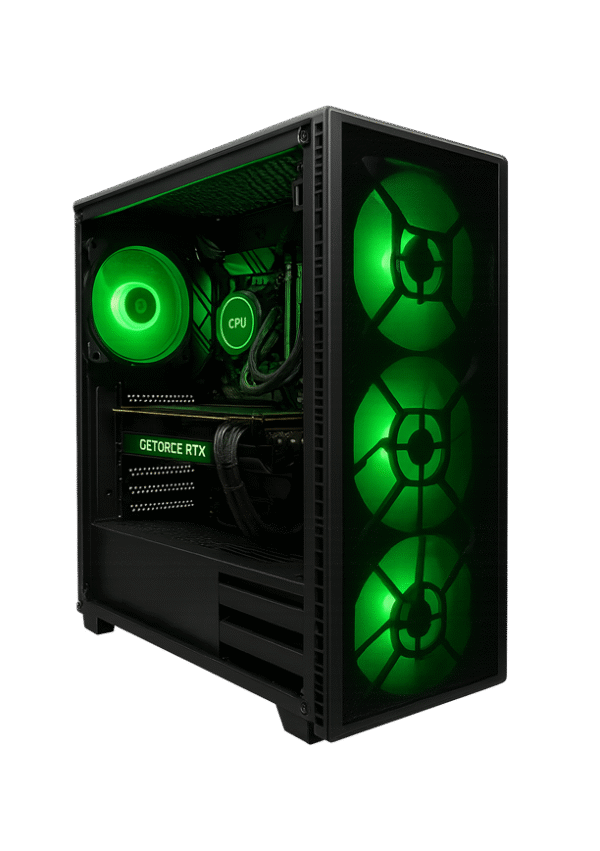 Kraftfull Speldator i7 12th Gen 64GB Geforce RTX 4070 12GB