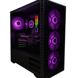 Observatory / A-RGB / Tempered Glass Chassi rgb purple buygamingpc.se