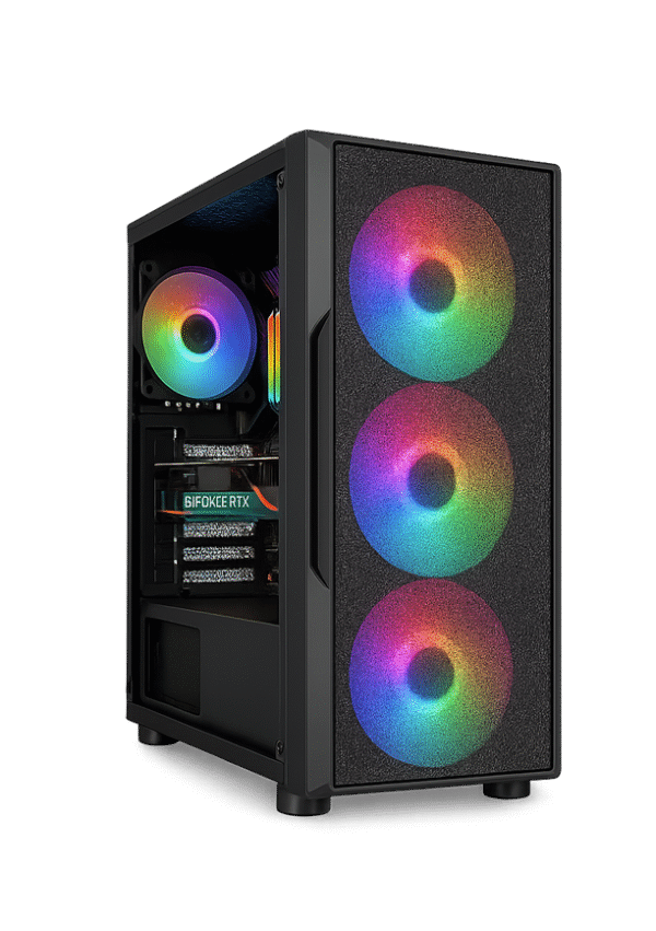 Zalman i3 Neo chassi side RGB buygamingpc.se